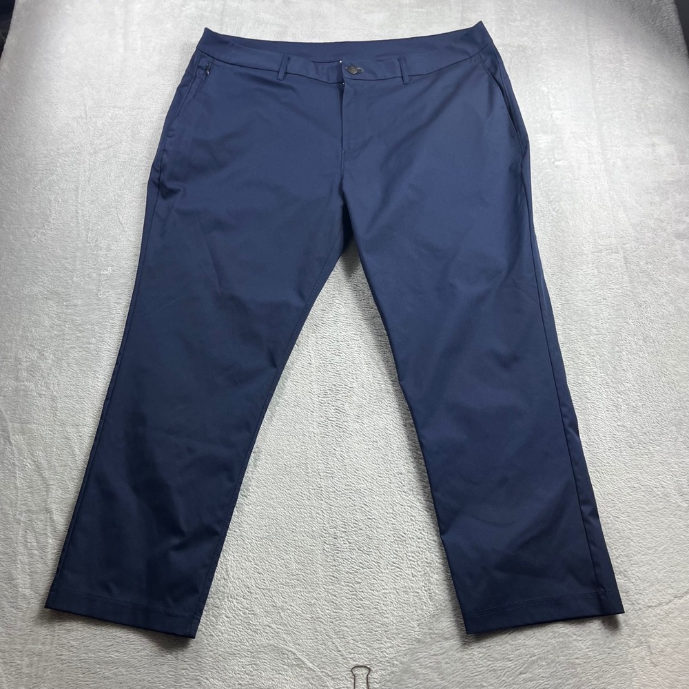Public Rec Workday Pants Mens 40x28 Navy Blue Stretch Technical Chino Trousers